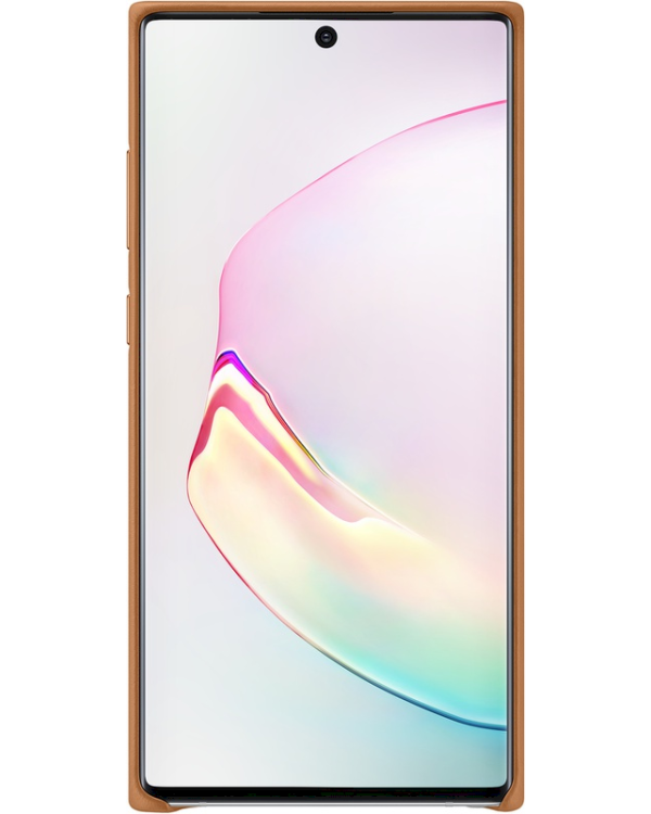 Samsung  EF-VN975LAEGWW кожаный чехол для Samsung N975 Galaxy Note 10+ (Note 10+ 5G) коричневый