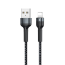 Remax USB - Lightning cable charging data transfer 2,4 A 1 m black (RC-124i black)
