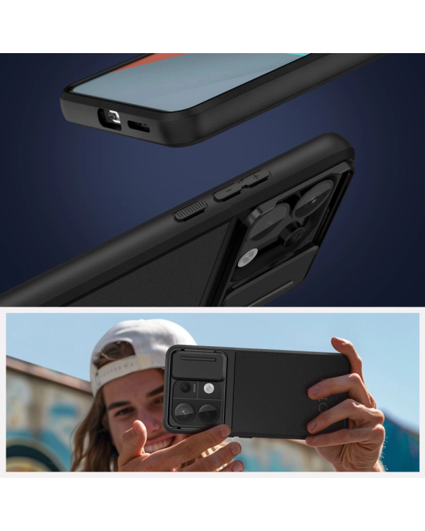 Tech-Protect Velar Cam+ case for Xiaomi Redmi Note 13 Pro 5G | Poco X6 5G - black