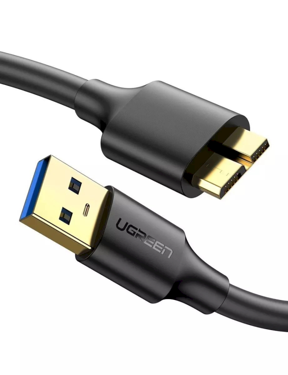 UGREEN US130 USB 3.0 - micro USB 3.0 cable 2m (black)