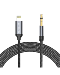Tech-Protect UltraBoost audio Lightning | mini jack 3.5mm cable 1m - black