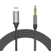 Обложка книги «Tech-Protect UltraBoost audio Lightning | mini jack 3.5mm cable 1m - black»