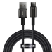 Обложка книги «Baseus Tungsten USB - USB Type C cable 66 W (11 V / 6 A) Quick Charge AFC FCP SCP 2 m black (CATWJ-C01)»