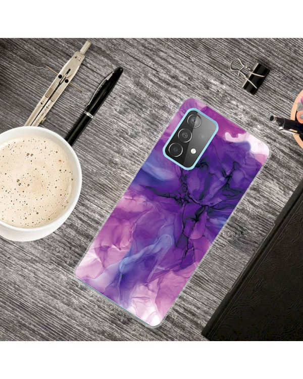 Fusion marble силиконовый чехол для Samsung A526 / A525 Galaxy A52 5G / A52 (дизайн l)