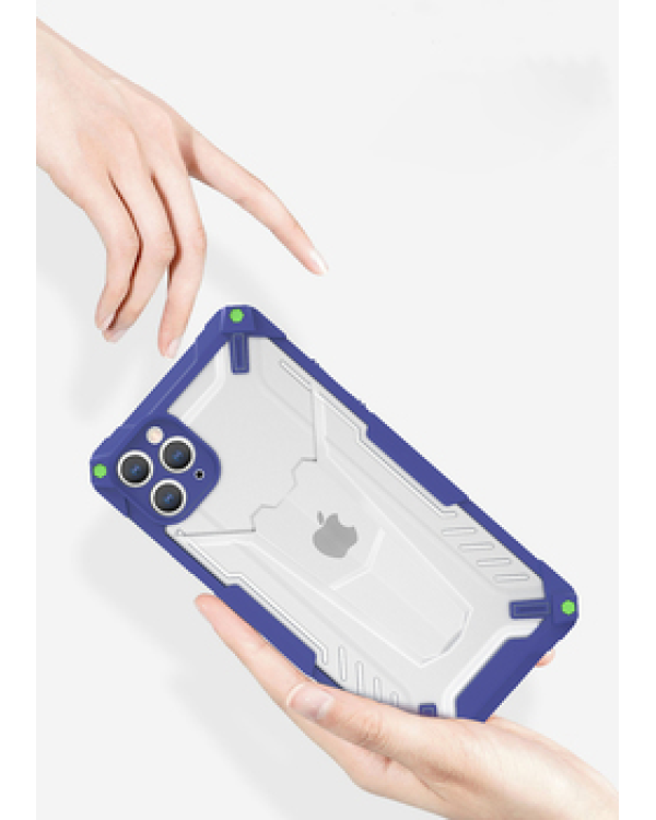 Fusion hybrid protect case Силиконовый чехол для Apple iPhone 13 Pro синий