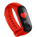 Fusion wave ремешок для часов Xiaomi Mi Band 3 / Mi Band 4 красный