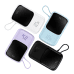 Powerbank Baseus Qpow PRO with cable, 10000mAh, 22.5W (White)
