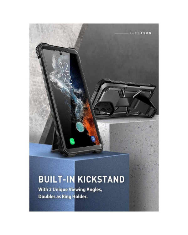 Supcase IBLSN ARMORBOX 2-SET GALAXY S23 ULTRA BLACK