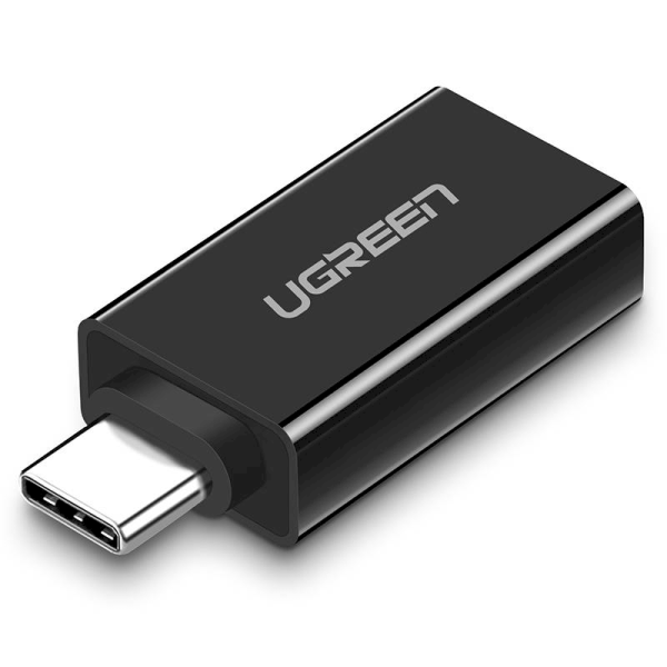 Обложка книги «UGREEN US173 USB-A 3.0 to USB-C 3.1 Adapter (black)»