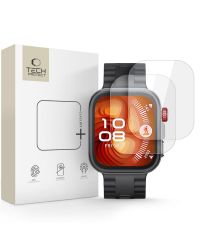 Закаленное стекло Tech-Protect Glass Fit+ 2 шт. в упаковке Huawei Watch Fit 4 Pro прозрачное