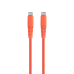 Setty cable USB-C - USB-C 1,5 m 20W KSC-C-1.52010 orange