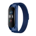 Fusion metal ремешок для часов Xiaomi Mi Band 3 / 4 / 5 синий