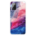 Fusion marble силиконовый чехол для Samsung A025 Galaxy A02S синий - фиолетовый