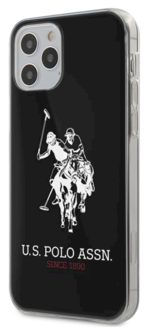 U.S. Polo USHCP12LTPUHRBK Big Horse Cover Чехол для Apple iPhone 12 Pro Max Черный