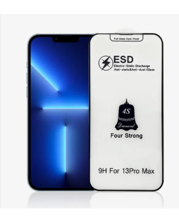 Fusion ESD Anti-Static Dust Proof защитное стекло для экрана Apple iPhone 13 Mini черное