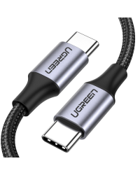 UGREEN US261 USB-C to USB-C, 60W, 2m (black)