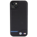 BMW BMHCP15M22NBCK iPhone 15 Plus | 14 Plus 6.7" czarny|black Leather Carbon