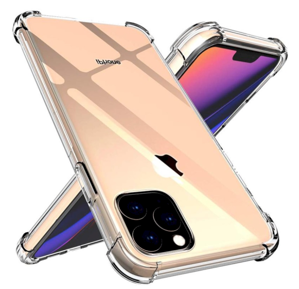 Fusion Anti Shock 0.5 mm Силиконовый чехол для Apple iPhone 12 / 12 Pro Прозрачный
