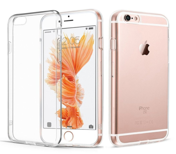 Fusion Ultra Back Case 0.3 mm Прочный Силиконовый чехол для Apple iPhone 6 / 6S Прозрачный