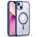 Fusion MagSafe Matt силиконовый чехол для Apple iPhone 15 Pro Max синий