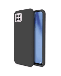 Fusion elegance fibre прочный силиконовый чехол для Huawei P40 Lite черный