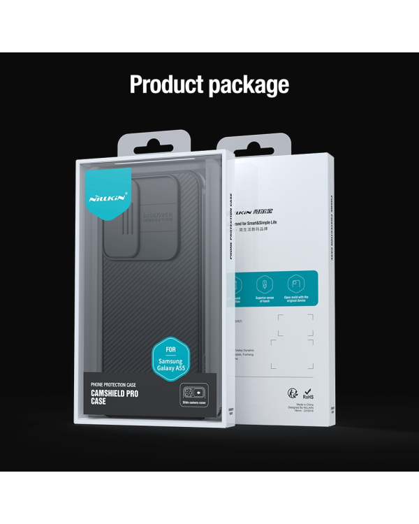 Дополнительное изображение книги «Nillkin CamShield PRO Hard Case for Samsung Galaxy A55 5G Black»