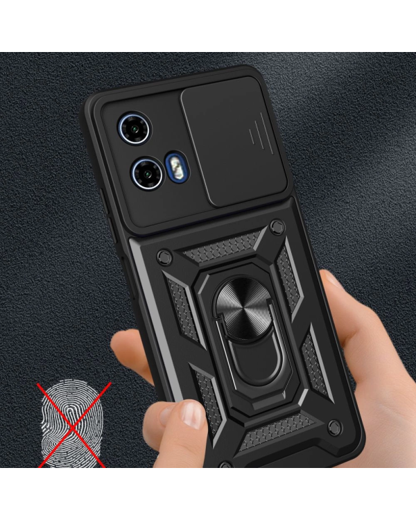 Tech-Protect CamShield Pro Case for Motorola Moto G24 | G24 Power | G04 - Black