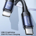 Дополнительное изображение книги «USAMS Kabel U71 USB-C na Lightning 2m 20W PD Fast Charge czarny|black SJ522USB01 (US-SJ522)»