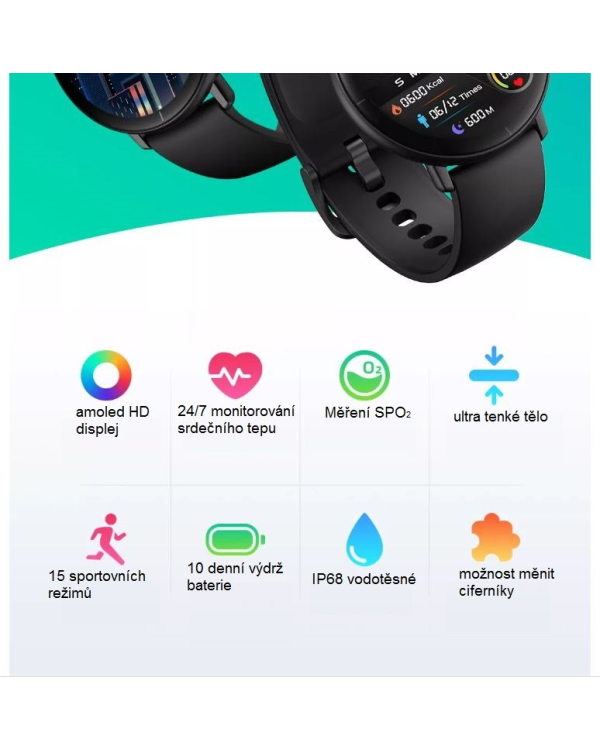 Mibro Watch Lite smartwatch черный
