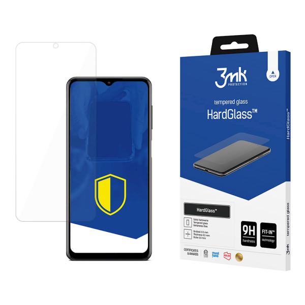 Обложка книги «Samsung Galaxy M12 - 3mk HardGlass™ screen protector»