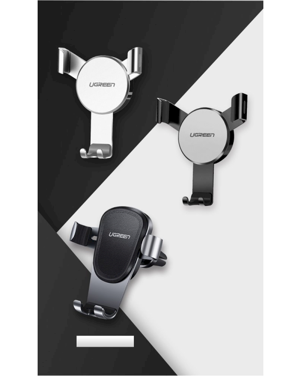Ugreen gravity phone holder for air outlet gray (50564)