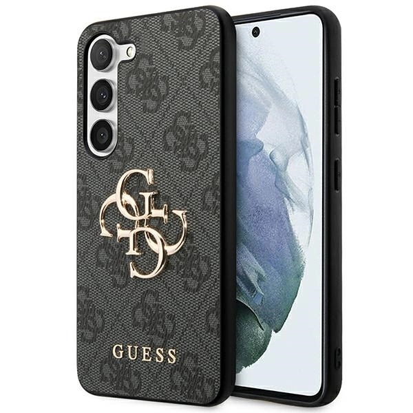 Чехол Guess 4G Big Metal Logo для Samsung Galaxy S24+ - черный