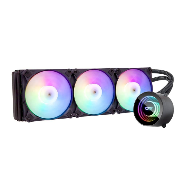 Обложка книги «PC Watercooling AiO Darkflash DX-360 RGB (Tripple, 120x120)»