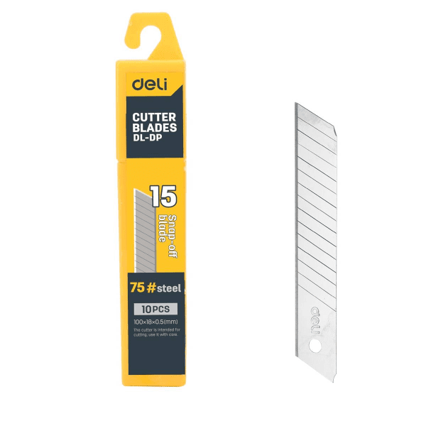 Deli Tools EDL-DP 18 мм 10 шт. лезвий