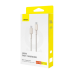 Кабель USB-C - USB-C Baseus Tungsten Gold, 100 Вт, 2 м (золото)