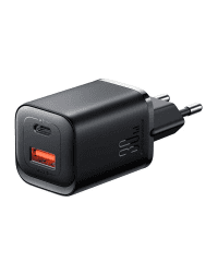 Зарядное устройство Joyroom JR-TCF08EU Speed PD, 30 Вт A+C (черный)