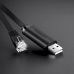 Ugreen console cable USB - Ethernet RJ45 1,5m black (CM204)