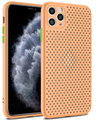 Fusion Breathe Case Силиконовый чехол для Samsung A515 Galaxy A51 Оранжевый