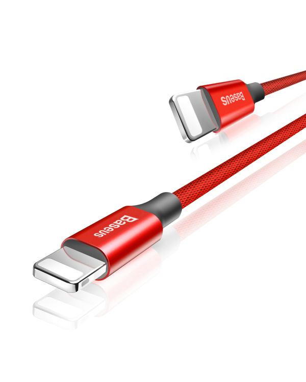 Кабель Baseus Yiven USB - Lightning 1,2 м 2A красный