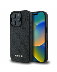Guess GUHCP16XG4GFGR iPhone 16 Pro Max 6.9" black hardcase 4G Classic