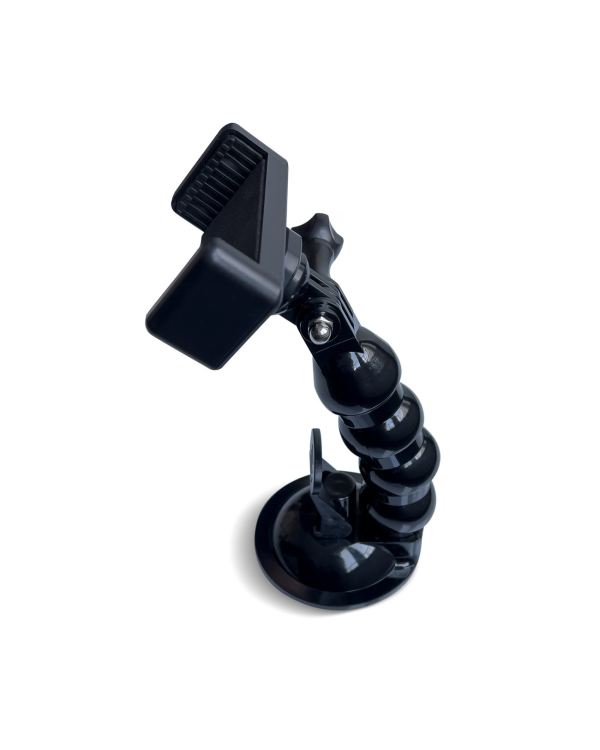 GoPro mount with suction cup for GoPro, DJI, Insta360, SJCam, Eken sports cameras + smartphone adapter (GoPro car suction cup)