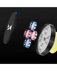 Wozinsky Self-adhesive Magnetic Car Dashboard Mount Black (WMH-02)