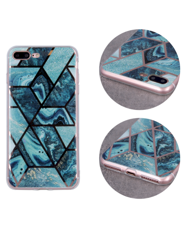 Fusion Geometric Marble силиконовый чехол для Apple iPhone 11 Pro синий