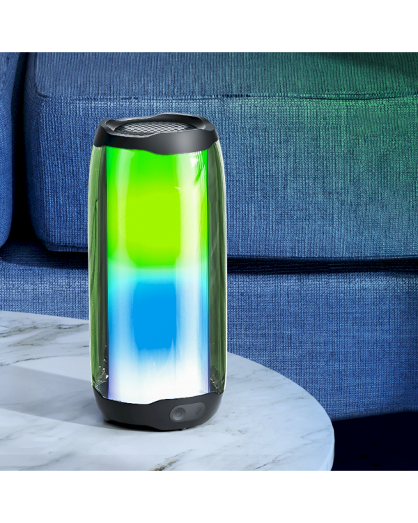 WK Design portable wireless Bluetooth 5.0 speaker RGB 2000mAh black (D31 black)