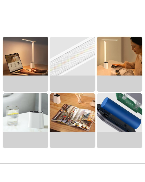 Baseus Smart Eye folding desk lamp rechargeable (white)