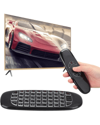 Универсальный пульт Fusion C120 с гироскопом и клавиатурой для Smart TV | Android | PC