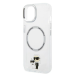 Karl Lagerfeld MagSafe Compatible Case IML Karl and Choupette NFT for iPhone 14 Transparent