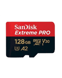 Memory card SanDisk Extreme pro microSDXC 128GB 170/90 MB/s A2 V30 U3 (SDSQXCY-128G-GN6MA)