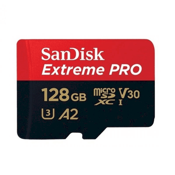 Memory card SanDisk Extreme pro microSDXC 128GB 170/90 MB/s A2 V30 U3 (SDSQXCY-128G-GN6MA)