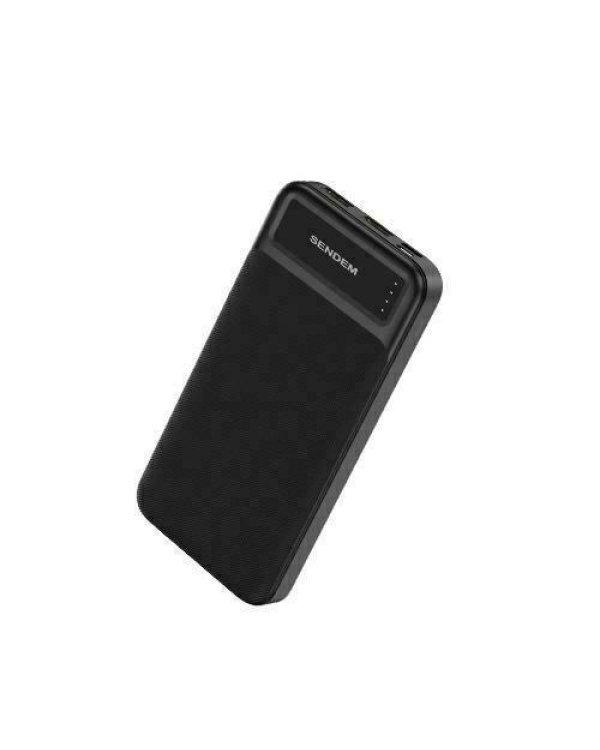 SENDEM PK91 powerbank 10000 mAh | 2.4A | LED | черный